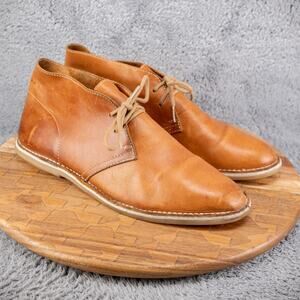 J ARTOLA BROOKLYN Chuck Chukka Ankle Boots Size 12 D Light Brown